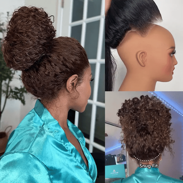 360 glueless lace wig pre ear shape upgrade