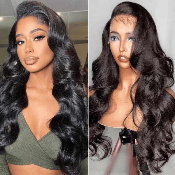 Flash Sale 13x6 Full Invisible Hd Transparent Lace Front Wigs For Women