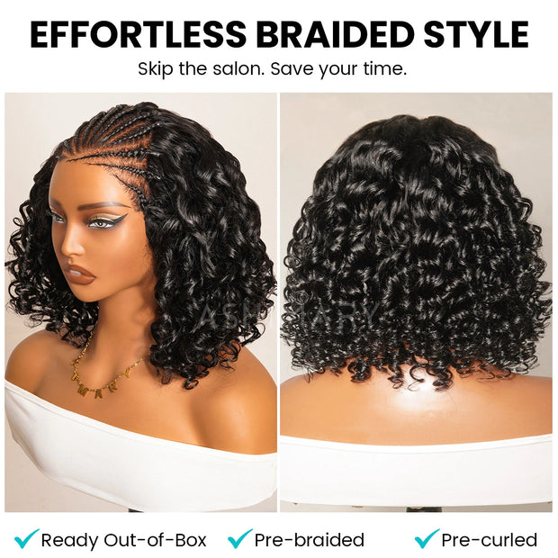 Water Wave StayLock Contour Structure 7x5 Lace Glueless Snug Fit Wig ...