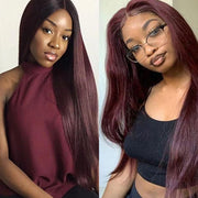 Dark-99J-Burgundy-Straight-4x4-5x5-6x6-Glueless-Lace-Closure-Wig-human-hair