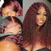 Dark-Burgundy-99J-Jerry-Curly -13*4-13*6-Frontal-Glueless-Lace-Wig