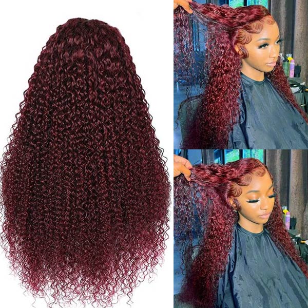 Dark-Burgundy-99J-Jerry-Curly-Frontal-Glueless-Lace-Wig