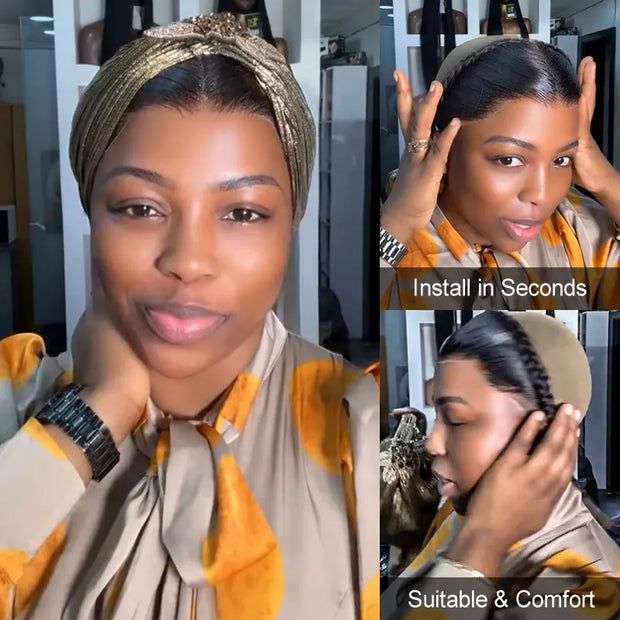 Glueless Gele Style 13x4 Lace Frontal 