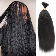 Kinky Straight Bulk Human Hair
