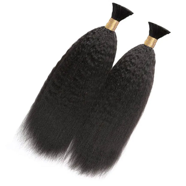 Kinky Straight Bulk Human Hair