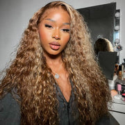Flash Sale Highlight Piano Color 4x4 Lace Closure & 13x4/13x6 Lace Frontal Wig Brazilian Human Hair Luxurious Customization