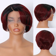 Pre-Styled Pixie Cut Short Bob Wig