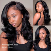 Pre Styled Efortless Chic Layer 4x4 Lace Cloaure Wig