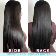 Real Scalp Straight V Part Pull Go Wig