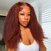 Kinky Curly HD Transparent Lace Wigs