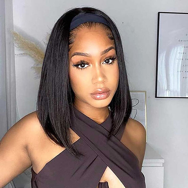 Short-Bob-Headband-Wig-Glueless-Straight-Human-Hair-Wigs-For-Black-Women-Easy-to-Go