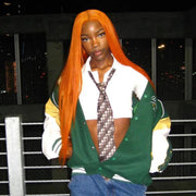 Pre-Sale Glueless Ginger Colored Lace Closure Straight Wigs Beginner Friendly