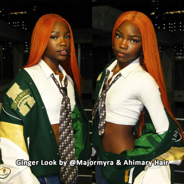 ginger wear and go glueless wig 