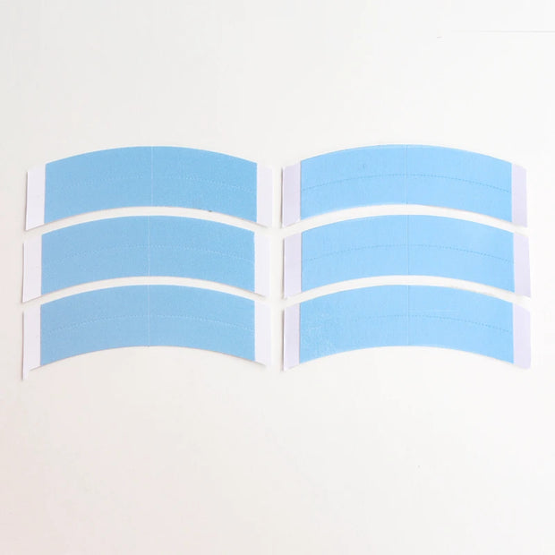 Ashimary Blue Double Sided Waterproof Lace Wigs Adhesive Tape Strips for Lace Front Wig 20 Pcs