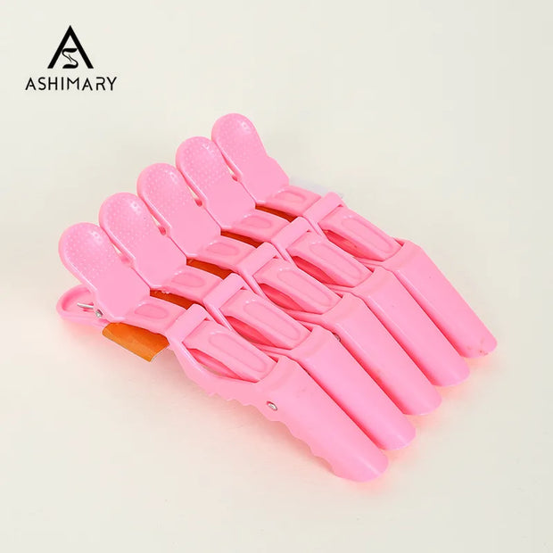 Ashimary Wide Teeth & Double-Hinged Clips for Styling Sectioning 5pcs