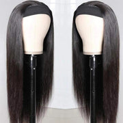 Flash Sale Ashimary Curly Virgin Hair Glueless Headband Wig Natural Color
