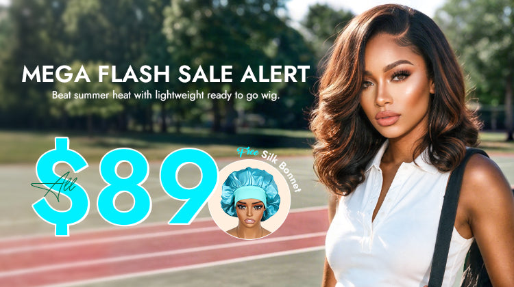 Mega Sale - Glueless Human Hair Wigs on Sale | Ashimary Hair