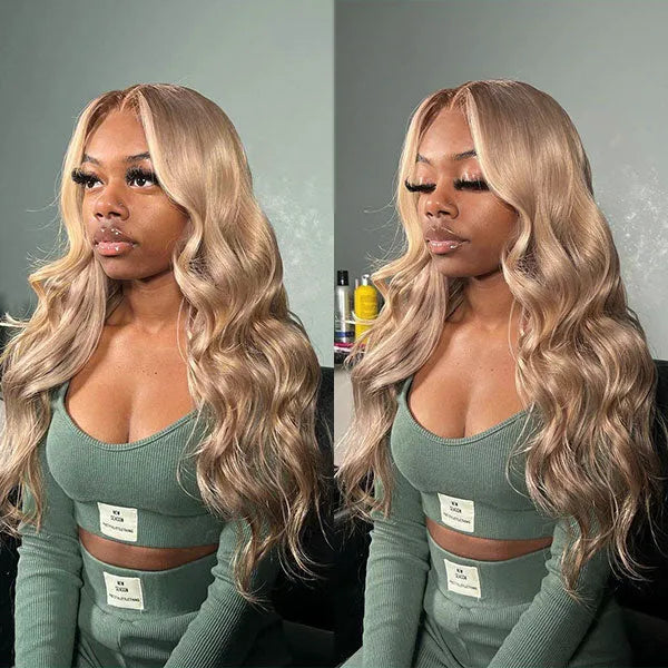 Ash Blonde Body Wave Lace Front Wig Online For Sale – ashimaryhair