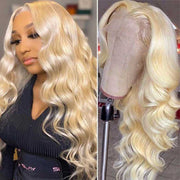 Blonde Color 13x6 Lace Front Wig Lace Frontal Brazilian Human Hair