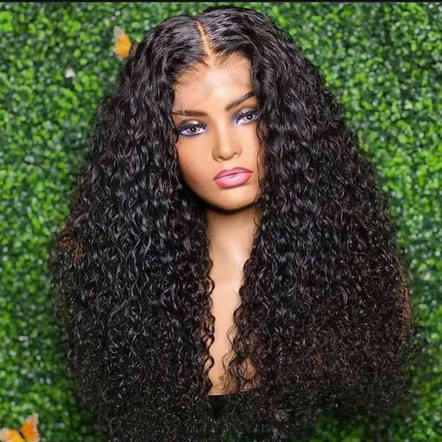 Flash Sale Trending Curly 13*6 Transparent hd Lace Front Wig