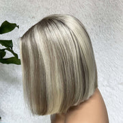 Pre-Plucked-Blonde-Balayage-on-Brown-Short-Bob-Wigs-4x4-13x4-Lace-100_-Human-Hair