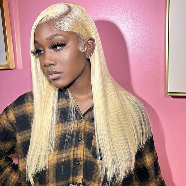 3 Wigs Set | 13x6 Lace Transparent Yaki Straight Wig with Pre-cut Bob Lace + Invisi Strap 360 Pre-cut Lace Kinky Curly Wig+ 5x5 Lace Blonde Straight Wig