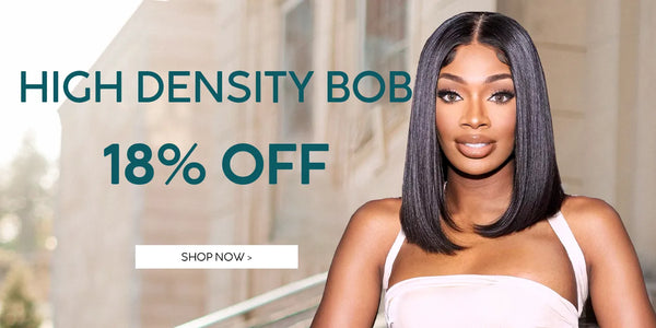 extra 18% off for bob wig