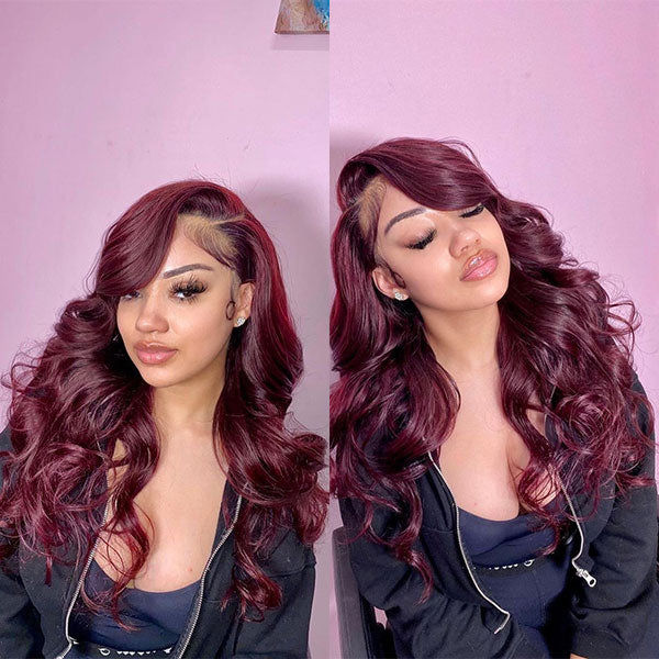99J_burgundy_human_hair_lace_frontal_colored_wig_Ashimary.com