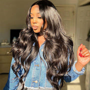 Wear Go Body Wave 13x4 HD Pre Cut Lace Wig With Pre Bleached Knots & Plucked Hairline