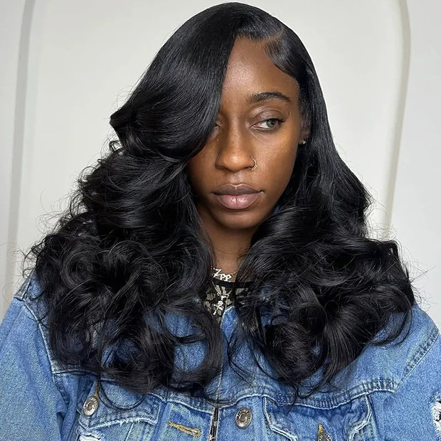 3 Wigs Set | Invisi Strap 360 Lace Body Wave Wig with Pre-cut Lace + 10x6 Pre-cut Lace Straight Wig + 4x4 Pre-cut Transparent Lace Yaki Straight Bob Wig