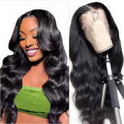 Flash Sale Body Wave 4*4 & 13*4 & 13*6 Full HD Transparent Lace Frontal Human Hair Wigs Natural Color 10A Hair