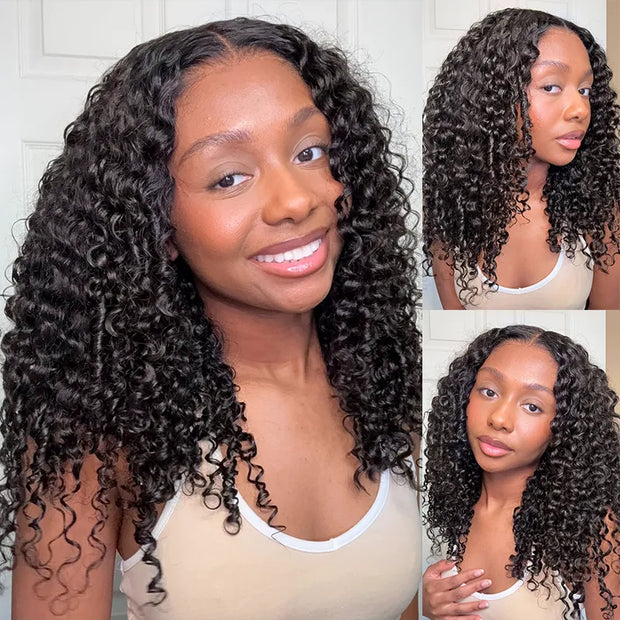 Burmese Curly Glueless Wig