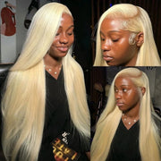 613 Blonde 13x6 Lace Front Wig Lace Frontal Brazilian Human Hair