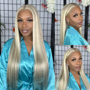 Flash Sale Blonde Balayage Highlight 13x4 Lace Frontal Human Hair Wig