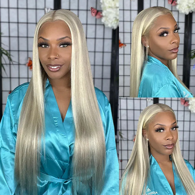 Flash Sale Blonde Balayage Highlight 13x4 Lace Frontal Human Hair Wig