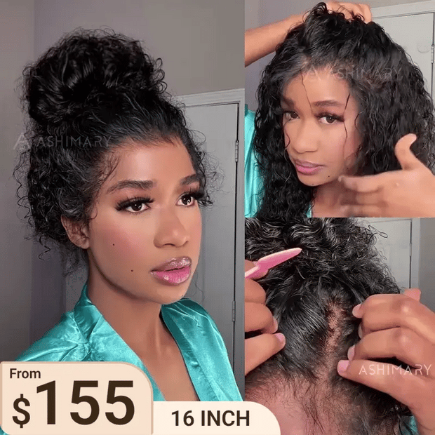 Deep Wave Invisi Strap Snug Fit 360 Transparent Lace Frontal Bleached  Knots Pre Cut Lace Wig