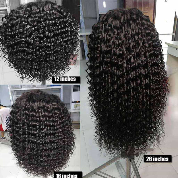Deep Wave 13*6 Lace Front Wigs Lace Frontal Brazilian Human Hair-AshimaryHair.com