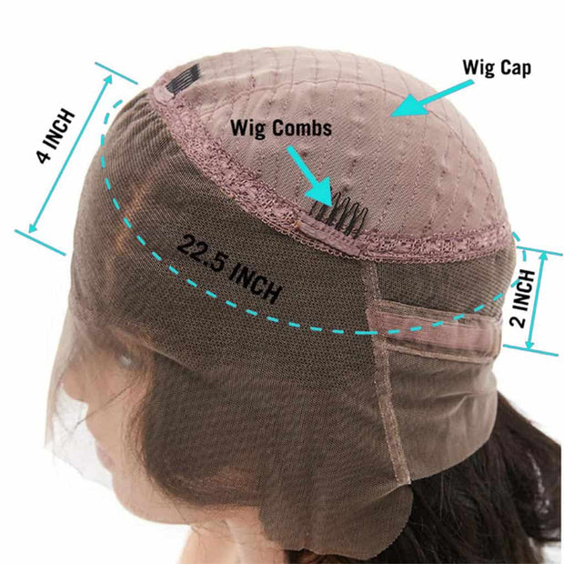 Deep Wave 360 Lace Frontal Wig Cap -AshimaryHair.com