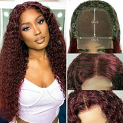 Deep-Wave-Dark-99J-Burgundy-Frontal-Wigs-Ashimary-Virgin-Hair-For-Women