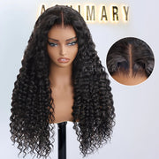 Upgrade Pre Cut Lace Wear Go Glueless Deep Wave Wig