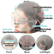 Flash Sale Ashimary 13x4 & 4x4 & 13x6 Full HD Transparent  lace Front Wig Deep Wave Human Hair