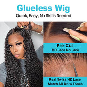 Flash Sale Ashimary Wear & Go 4x4/6x4.5/5x5 Pre-Cut Lace Glueless Wigs Realistic Hairline Human Hair Beginner Friendly