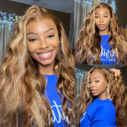 Flash Sale Wear & Go Wig Highlight Mix Color 4x4/5x5/6X4.5 Glueless Lace Wigs Ashimary Hair