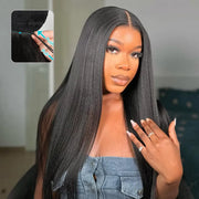 Flash Sale Pull Go Glueless V Part Wig With Elastic Drawstring 