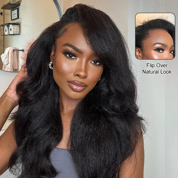 4C Edge Hairline 3.0 Half Wig with Drawstring