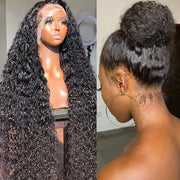 Flash Sale Full Lace Wig Brazilian Human Hair Full Scalp Lace Wigs Natural Color 180% Density