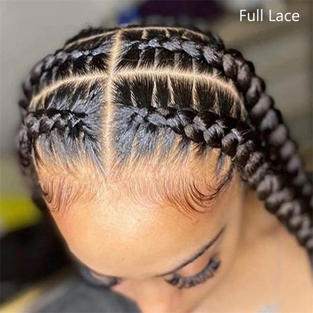 Flash Sale Full Lace Wig Brazilian Human Hair Full Scalp Lace Wigs Natural Color 180% Density