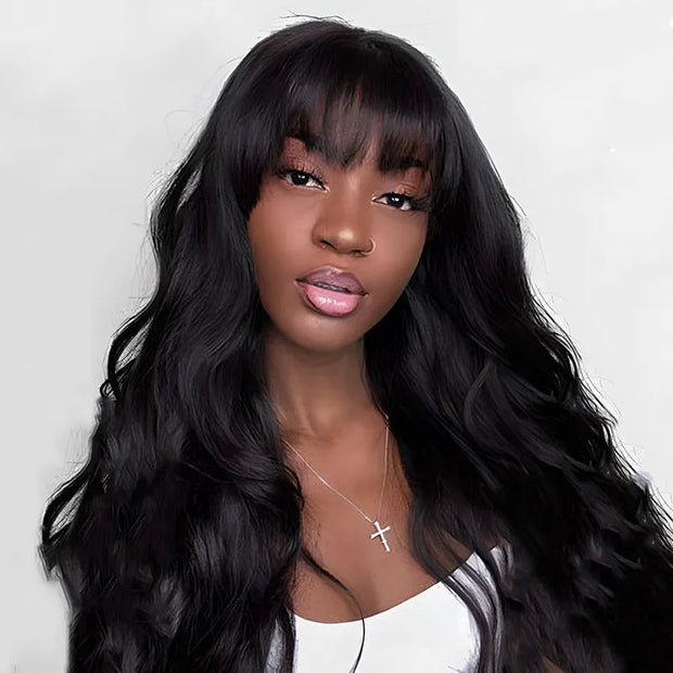 3Wigs = $189 | Glueless Throw on & Go Body Wave Wig with Bangs