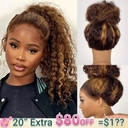 Water Wave Highlight Ombre Color Invisi Strap Snug Fit 360 Skin Lace Frontal Wig Glueless Human Hair1
