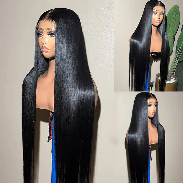 40 Inch Straight Lace Wig Glueless 